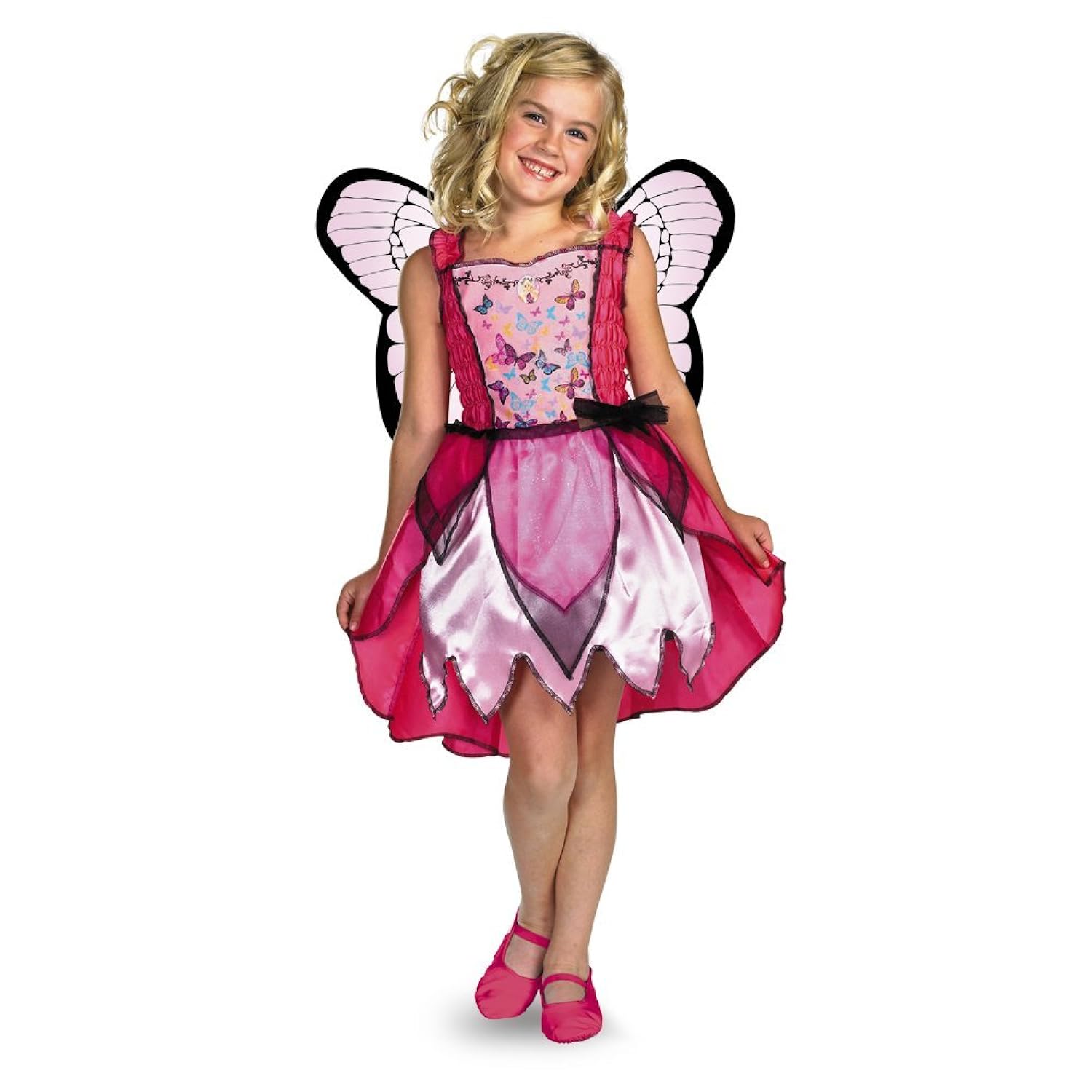 芭比蝴蝶仙子经典 – 尺码:儿童 s ( 4 – 6 x )